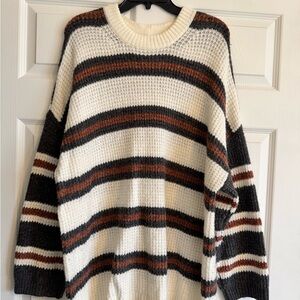 American Eagle Striped Knit Sweater